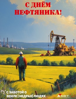 С ДНЕМ РАБОТНИКОВ НЕФТЯНОЙ И ГАЗОВОЙ ПРОМЫШЛЕННОСТИ!